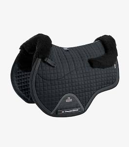 Merino Wool Jump Saddle Pad, Black