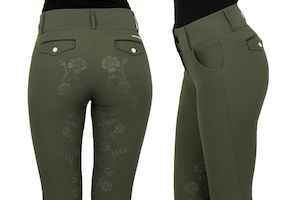 Olivia Breeches – Lichen Green