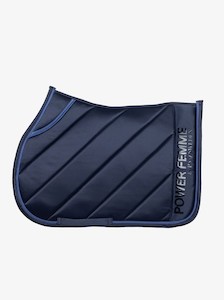 Jump Saddle Pad, Power Femme – Navy