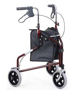 Walker - 3 Wheeled Aluminium Rollator