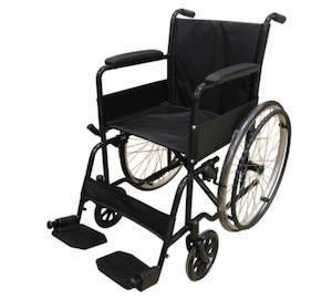 Economy Self-Propelled Steel Wheelchair