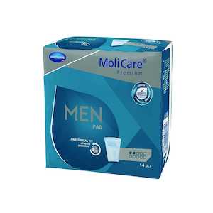 Medical and surgical equipment repair and maintenance: MoliCare Premium Men Pads - 2 drops