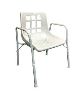 Medical and surgical equipment repair and maintenance: Shower Chair with Arms