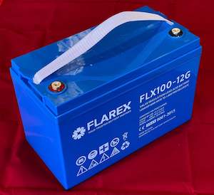 FLAREX® 12v 120ah/10hr VRLA AGM Deep Cycle Battery