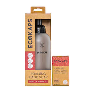 ecokaps: Foaming Hand Soap Kit + 1 Tablet Box (3 Pack)