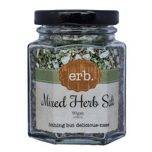 Mixed Herb Salt Jar