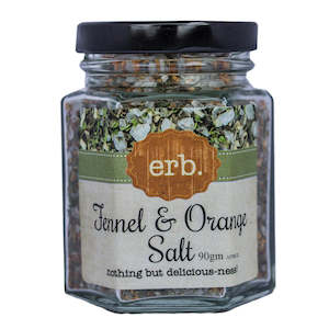 FENNEL & ORANGE SALT JAR