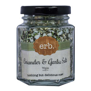 CORIANDER & GARLIC SALT JAR