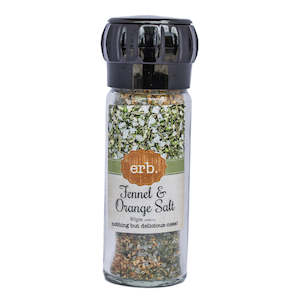 FENNEL & ORANGE SALT GRINDER