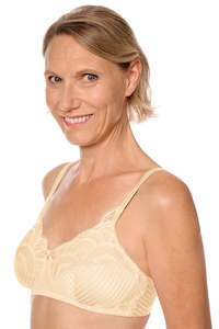 Amoena Karolina Wire Free Mastectomy Bra - Sand