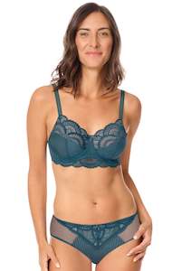 Amoena Karolina Underwire Mastectomy Bra - Dark Teal