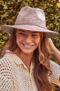 Products: Cancer Council Flora Fedora - Light Pink