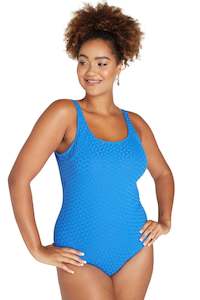 Genevieve Onepiece Mastectomy Swimsuit - Aztec Blue