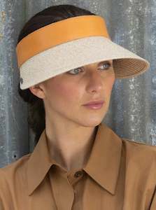 Rigon Copenhagen Audrey Wide Brim Visor - Natural