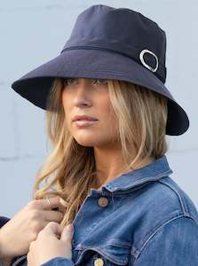 Rigon Rosanna Bucket Hat - Navy