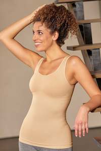 Amoena Clothing: Amoena Liane Lymphoedema Top - Sand