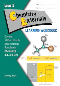 Level 3 Chemistry Externals Learning Workbook - SPECIAL (damaged stock at $10 each)