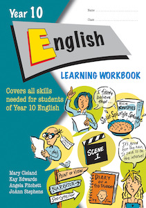 Year 10 English Learning Workbook - SPECIAL (damaged stock at $10 each)