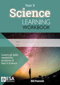 Year 9 Science Learning Workbook - SPECIAL (damaged stock at $10 each)