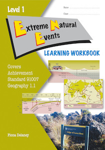 Level 1 Extreme Natural Events 1.1 Learning Workbook -  SPECIAL (damaged stock at $5 each)