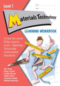 Level 1 Materials Technology Learning Workbook - SPECIAL (damaged stock at $10 each)