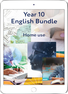 Books: Year 10 English Bundle - Home Use