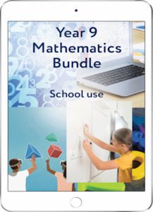 Year 9 Mathematics Bundle - School Use