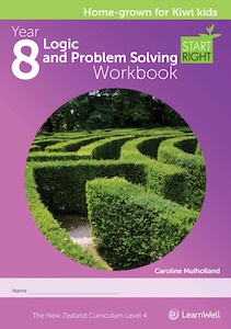 Year 8 Logic and Problem Solving Start Right Workbook - SPECIAL (damaged stock at $5 each)