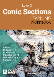 Level 3 Conic Sections 3.1 Learning Workbook - SPECIAL (damaged stock at $5 each)