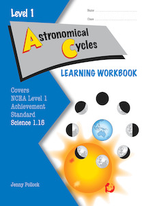 Level 1 Astronomical Cycles 1.15 Learning Workbook - SPECIAL (damaged stock at $5 each)