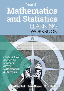 Year 9 Mathematics and Statistics Learning Workbook - SPECIAL (damaged stock at $10 each)