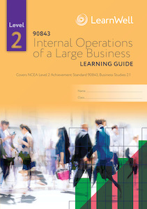 90843 Internal Operations of a Large Business Learning Guide - SPECIAL (damaged …