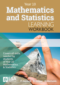 Books: Year 10 Mathematics and Statistics Learning Workbook