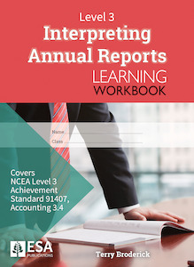 Books: Level 3 Interpreting Annual Reports 3.4 Learning Workbook