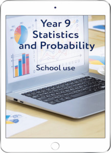 Books: Year 9 Statistics and Probability - School Use