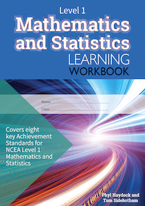 Level 1 Mathematics and Statistics Learning Workbook - SPECIAL (damaged stock at $10 each)