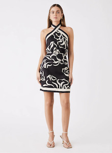 Womenswear: ESMAEÉ SANDY WAVES DRESS - PRINT