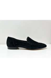 EMPORIO ITALIA SUEDE LOAFER - BLACK