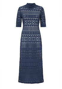 Womenswear: MOSS & SPY MAYA T-DRESS - BLUE