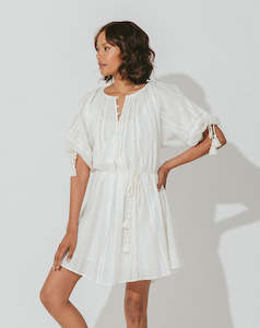 Womenswear: CLEOBELLA ALBA MINI DRESS - IVORY