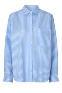 Second Female Amale Shirt - Light Blue Stripe