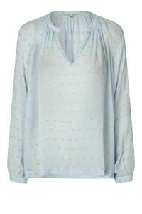 Second Female Cilla Tunic Blouse - Ice Water