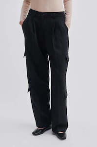 Second Female Evile Pocket Trousers - Black