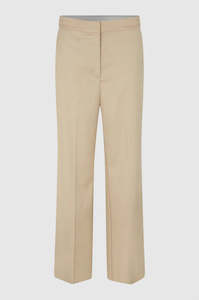 Second Female Kaleem Straight Trousers - Oxford Tan