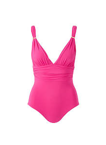 MELISSA ODABASH PANAREA RP FUSHIA SWIMSUIT