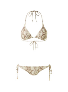 Womenswear: MELISSA ODABASH CANCUN SNAKE BIKINI