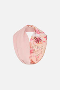 Womenswear: CAMILLA DOUBLE SIDED SCARF - BLOSSOMS AND BRUSHSTROKES