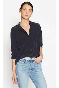 Womenswear: EQUIPMENT SLIM SIGNATURE SHIRT - ECLIPSE NAVY