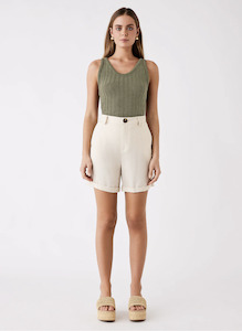 Womenswear: Esmaee Echo Short - Cream