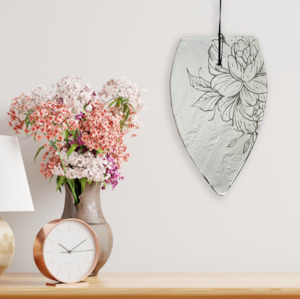 Crest Wall Hanging - Floral